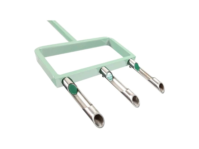 Landzie Hollow Replacement Aerator Tines (Set of 3 Beveled Stainless/Hardened Steel Coring Tubes)